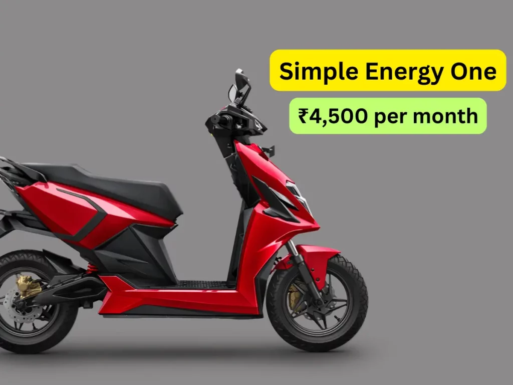 Simple Energy One: Electric scooter with 300KM range, know the price and EMI plan!