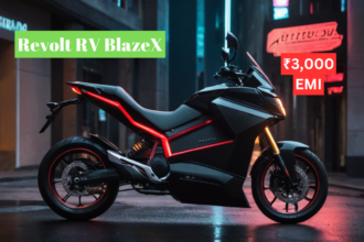 Revolt RV BlazeX – Electric bike in EMI of just ₹3000! Know range, features and price