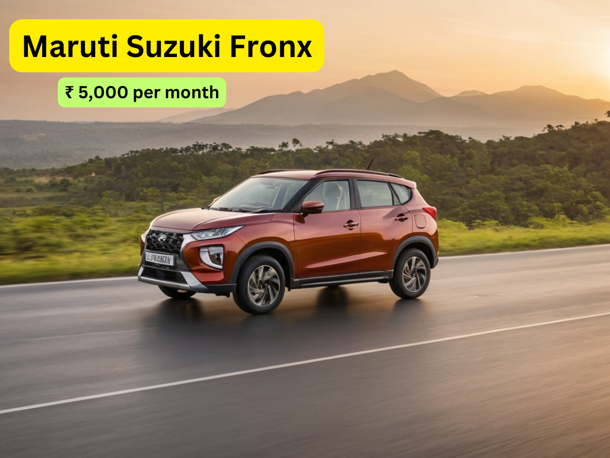 Maruti Suzuki Fronx: Get a stylish SUV with 22 KMPL mileage in just ₹5,000 EMI, know the price and features!