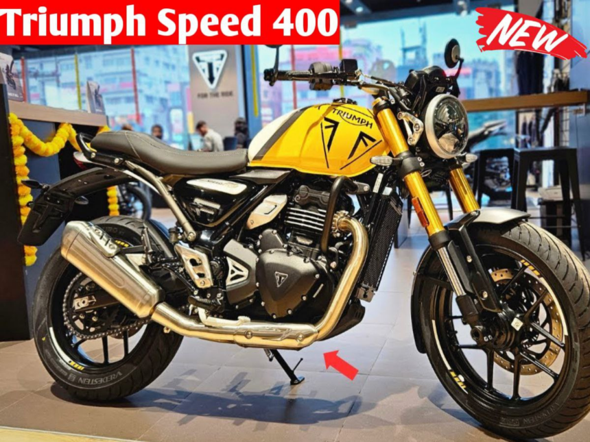 Triumph Speed ​​400 launched in the market to take on Royal Enfield's Hunter at an EMI of just Rs 7000, see full details