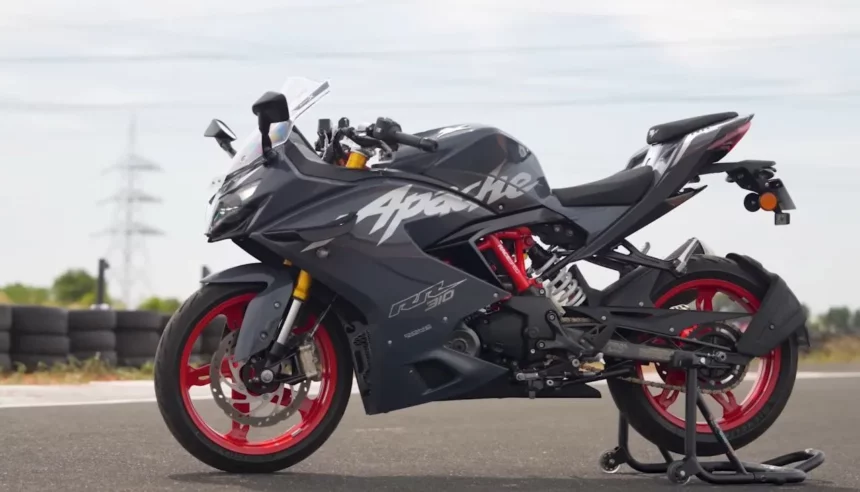 TVS Apache RTR 310 with just ₹ 15,000 down payment! Know price, mileage and features