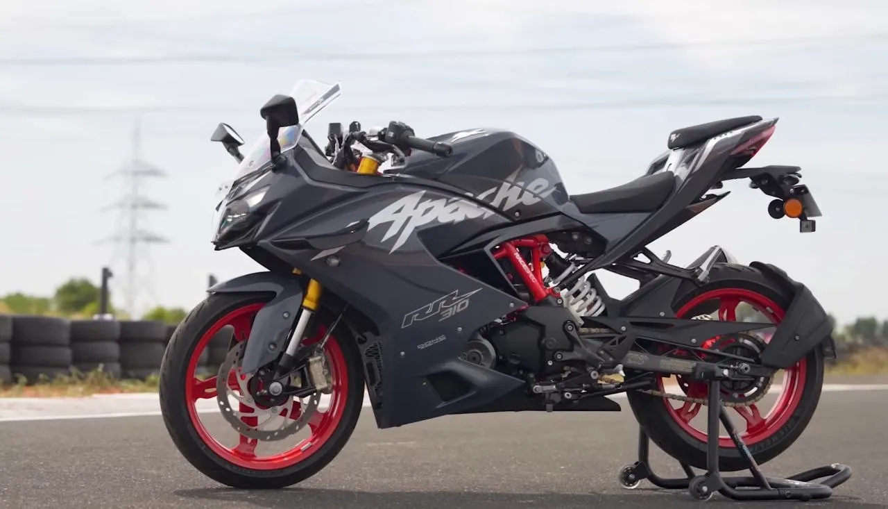 TVS Apache RTR 310 with just ₹ 15,000 down payment! Know price, mileage and features