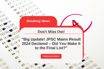 JPSC Civil Services 2024 Mains Result Out NOW – Check Your Roll Number Before It’s Too Late!