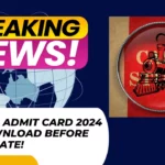 RRB NTPC Admit Card 2024 OUT! Download Before It’s Too Late!